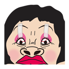 Friends bluff in a dialect of KANSAI sticker #2509965