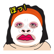 Friends bluff in a dialect of KANSAI sticker #2509974