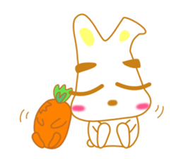 rabbi and Carrot sticker #2511099