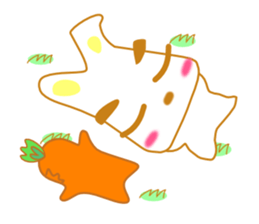 rabbi and Carrot sticker #2511106