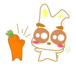 rabbi and Carrot sticker #2511114