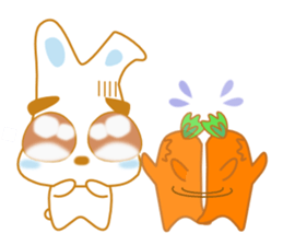 rabbi and Carrot sticker #2511121