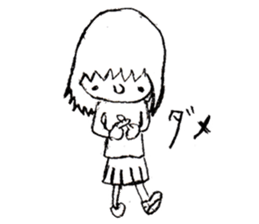 yoko's doodling sticker #2511166