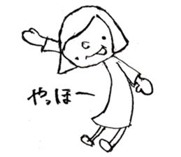 yoko's doodling sticker #2511167