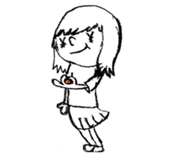 yoko's doodling sticker #2511169