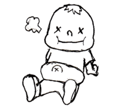 yoko's doodling sticker #2511170