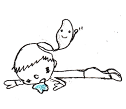 yoko's doodling sticker #2511171