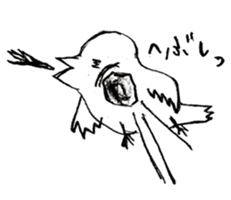 yoko's doodling sticker #2511180