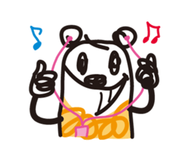 Notes and Phony bear sticker #2511765