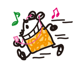 Notes and Phony bear sticker #2511770