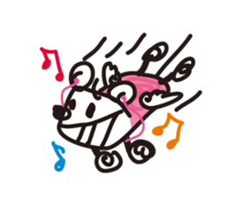 Notes and Phony bear sticker #2511771