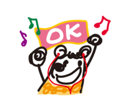 Notes and Phony bear sticker #2511774