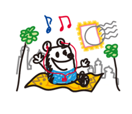 Notes and Phony bear sticker #2511780