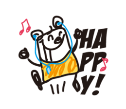 Notes and Phony bear sticker #2511783