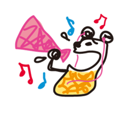 Notes and Phony bear sticker #2511785