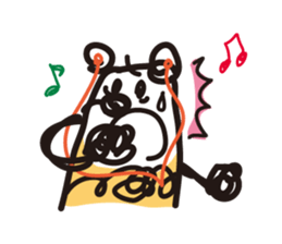 Notes and Phony bear sticker #2511787