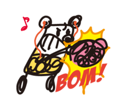 Notes and Phony bear sticker #2511788