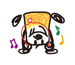 Notes and Phony bear sticker #2511799