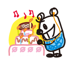 Notes and Phony bear sticker #2511800