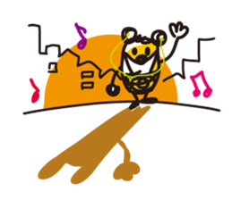 Notes and Phony bear sticker #2511804