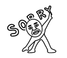 sorry Sticker sticker #2512256