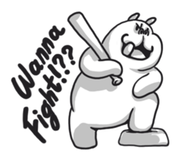 Largy & Buddies(Baseball) sticker #2512355