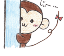monkey everyday sticker #2512742