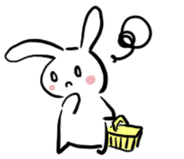 mama rabbit sticker #2512905