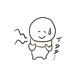 4koma Shiromaru-kun sticker #2513248