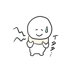 4koma Shiromaru-kun sticker #2513248