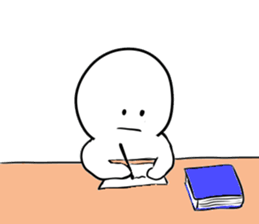 4koma Shiromaru-kun sticker #2513253