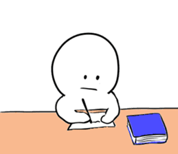 4koma Shiromaru-kun sticker #2513253