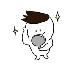 4koma Shiromaru-kun sticker #2513257