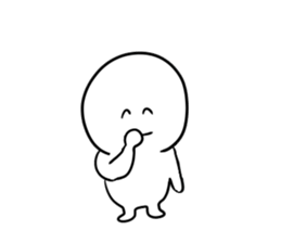 4koma Shiromaru-kun sticker #2513269