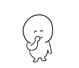 4koma Shiromaru-kun sticker #2513269