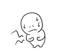 4koma Shiromaru-kun sticker #2513276