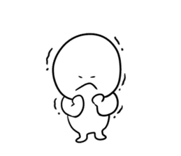 4koma Shiromaru-kun sticker #2513277