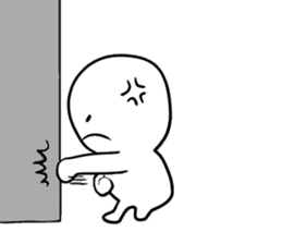 4koma Shiromaru-kun sticker #2513279