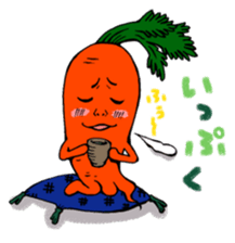 Vegetable men kind to sticker #2513734