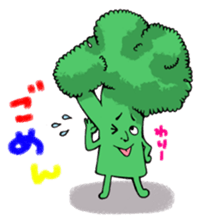 Vegetable men kind to sticker #2513736