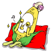 Vegetable men kind to sticker #2513753