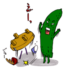 Vegetable men kind to sticker #2513755
