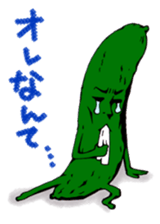 Vegetable men kind to sticker #2513763