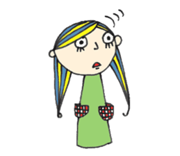 YUBI-chan sticker #2514440