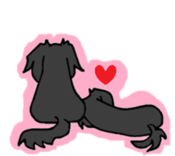 a dachshund feel easy life sticker #2514762