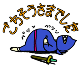 A goofy Ninja Cat - Side Story - sticker #2514860