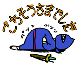 A goofy Ninja Cat - Side Story - sticker #2514860