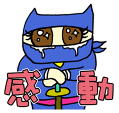 A goofy Ninja Cat - Side Story - sticker #2514867