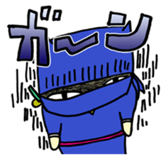 A goofy Ninja Cat - Side Story - sticker #2514874