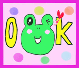 Words from a loved frog sticker #2515172